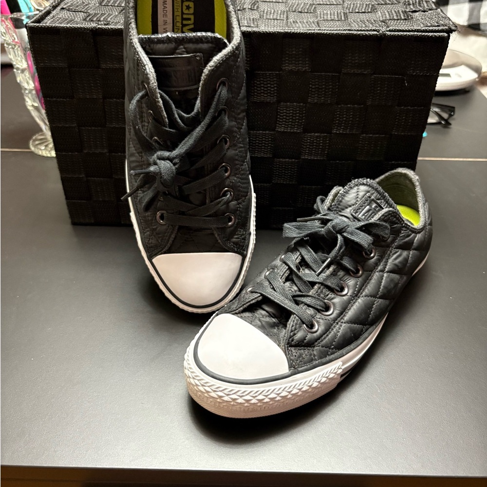 Converse Black Quilted Chuck Taylor Sneakers